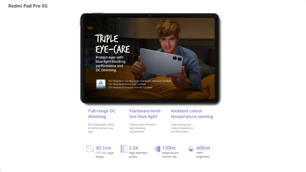 Redmi Pad Pro 5G